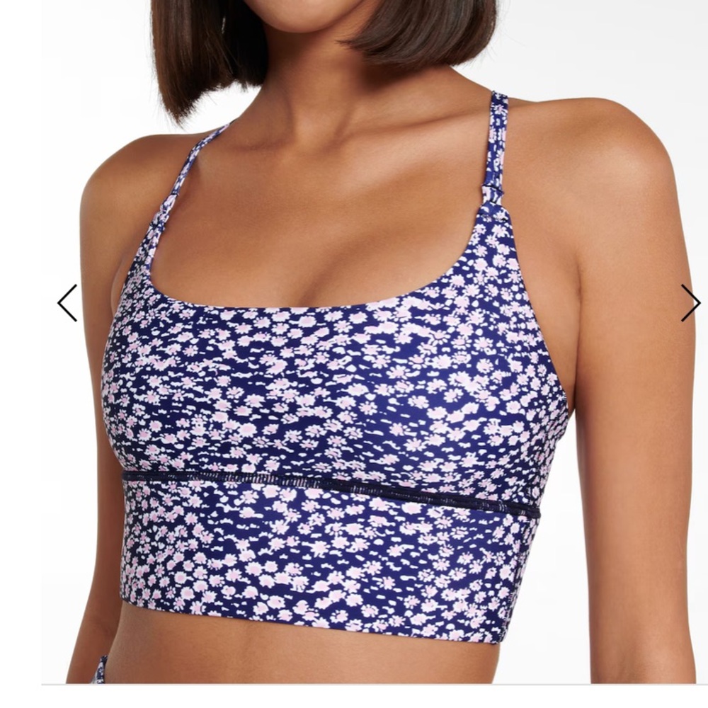 NWT Adam Selman Sport Mini Daisy Core Cami
